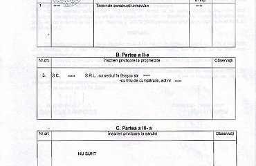 Extras de Carte Funciara