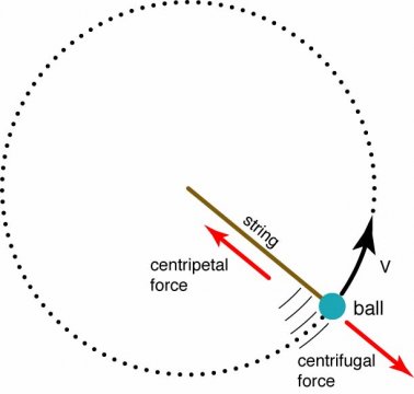 Forta centrifuga